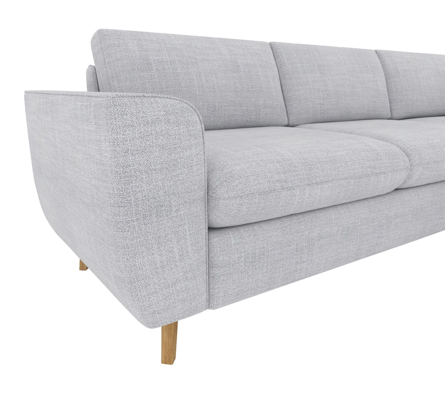 Grosses soldes 🤩 LINEA NATURA Canapé dangle convertible méridienne réversible LAGO tissu Bergamo gris clair 90 ✔️ 7 Grosses soldes 🤩 LINEA NATURA Canapé dangle convertible méridienne réversible LAGO tissu Bergamo gris clair 90 ✔️ – Image 5