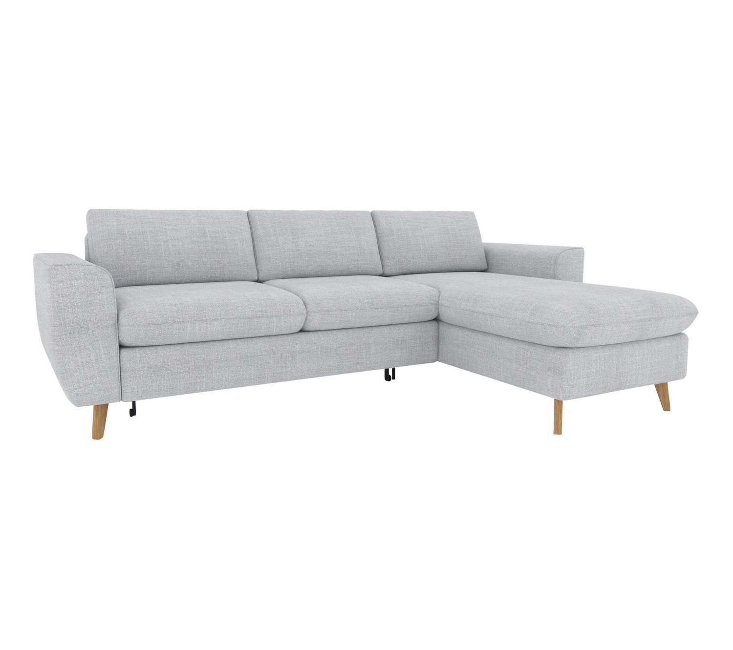 Grosses soldes 🤩 LINEA NATURA Canapé dangle convertible méridienne réversible LAGO tissu Bergamo gris clair 90 ✔️ 5 Grosses soldes 🤩 LINEA NATURA Canapé dangle convertible méridienne réversible LAGO tissu Bergamo gris clair 90 ✔️ – Image 3