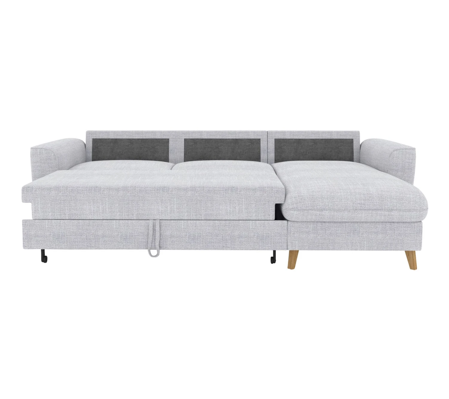 Grosses soldes 🤩 LINEA NATURA Canapé dangle convertible méridienne réversible LAGO tissu Bergamo gris clair 90 ✔️ 9 Grosses soldes 🤩 LINEA NATURA Canapé dangle convertible méridienne réversible LAGO tissu Bergamo gris clair 90 ✔️ – Image 7