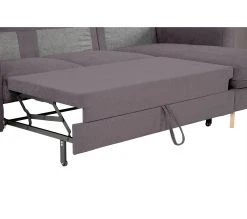 Meilleure affaire 🤩 LINEA NATURA Canapé dangle convertible méridienne réversible LAGO tissu crown marron ✨ -Linea Natura Soldes Boutique 5907690919061 Z8