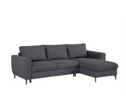 Promo ✔️ LINEA NATURA Canapé dangle convertible méridienne réversible LAGO tissu crown ebene 20 ❤️ -Linea Natura Soldes Boutique 5907690919481 Q