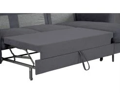 Promo ✔️ LINEA NATURA Canapé dangle convertible méridienne réversible LAGO tissu crown ebene 20 ❤️ -Linea Natura Soldes Boutique 5907690919481 Z8